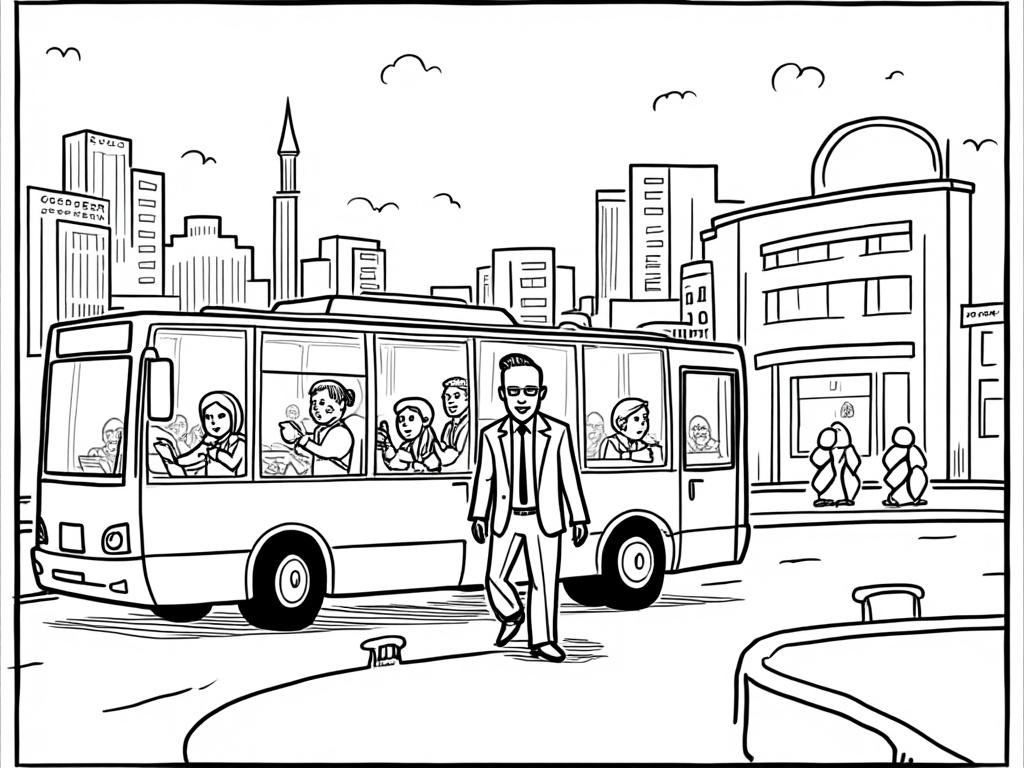 Long distance buses